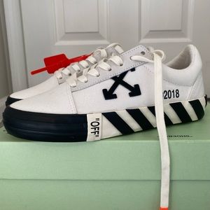 Off white canvas sneakers